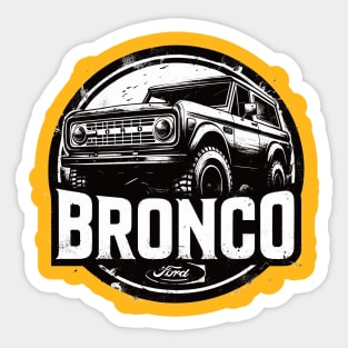 Ford Bronco Sticker